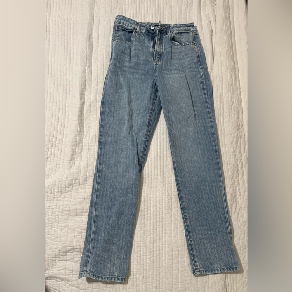 Sincerely Jules Light Blue Straight Leg Jeans